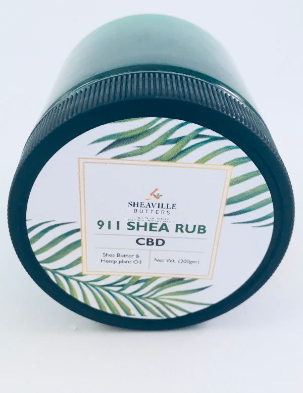 911 Shea Rub 4oz,