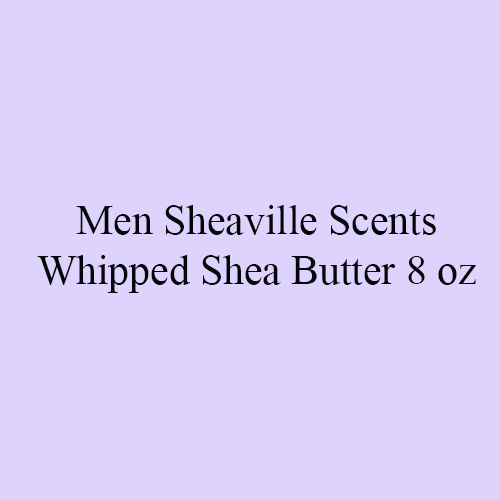 Men Sheaville Scents Whipped Shea Butter 8 oz