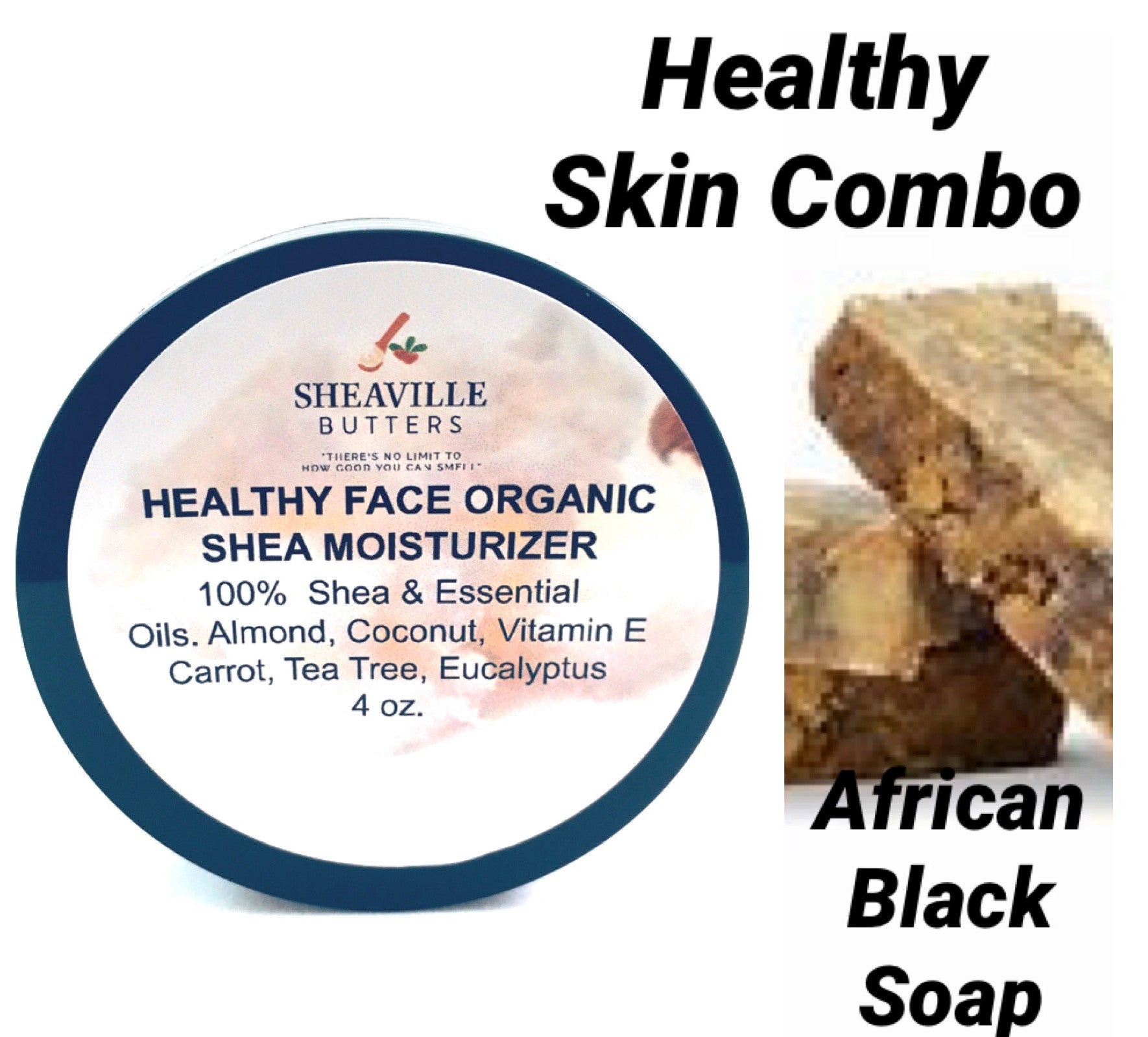 Healthy Face Organic Shea Moisturizer 4 oz